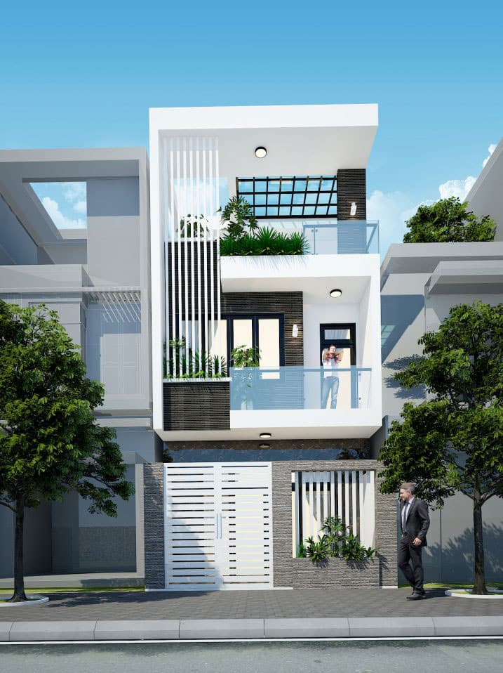 Công ty thiết kế xây dựng nhà phố đẹp Quận Tân Phú