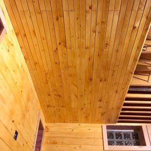 trang trí trần nhà bằng gỗ 12