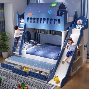mẫu thiết kế phòng ngủ giường 2 tầng ấn tượng