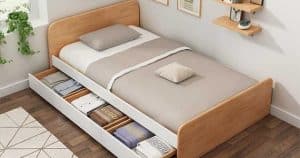 Giường ngủ thiết kế đồ nội thất thông minh