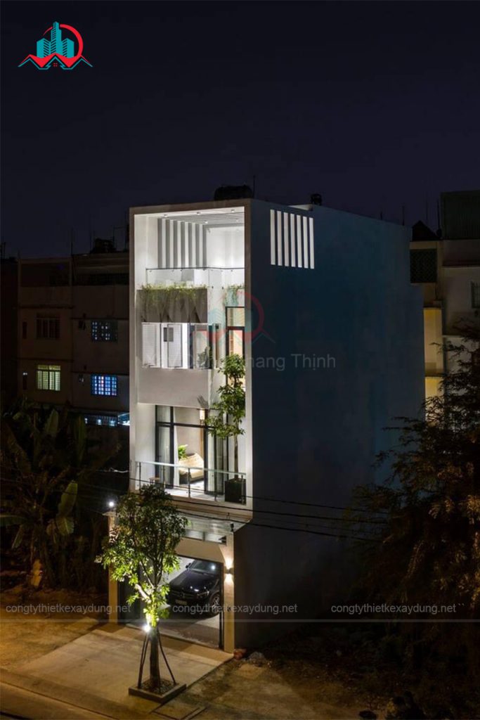 Mẫu nhà ống 3 tầng đẹp Lộc Ninh, Bình Phước - Ảnh hoàn thiện thực tế 02