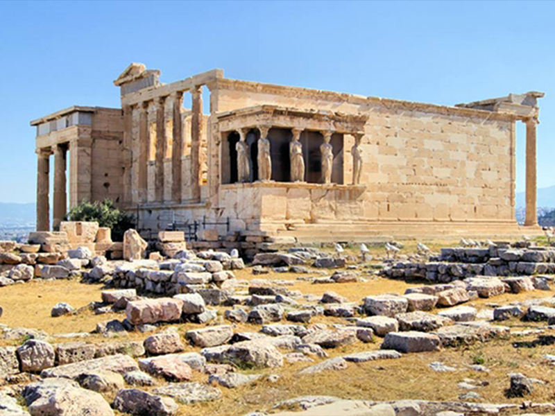 kiến trúc hy lạp cổ đại đền erechtheion acropolis