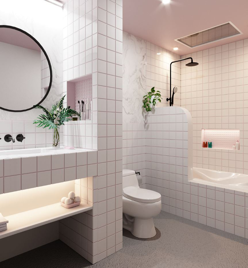lưu ý hoàn thiện và trang trí thiết kế nhà vệ sinh và nhà tắm riêng